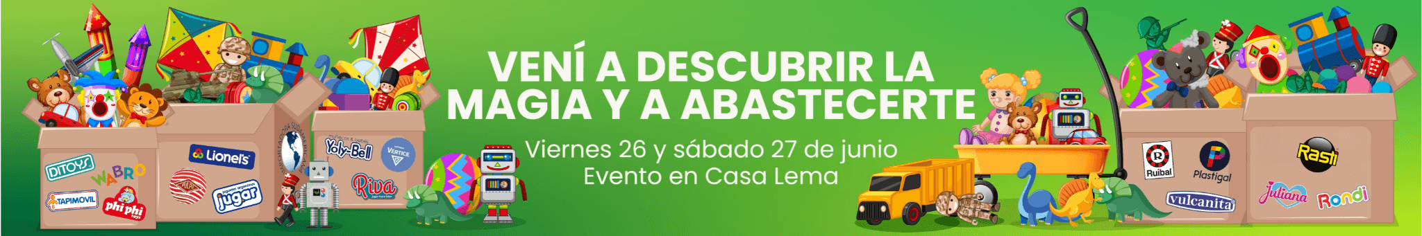 Banner Feria del Juguete